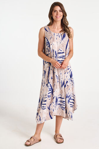 Animal Print Pocket Dress